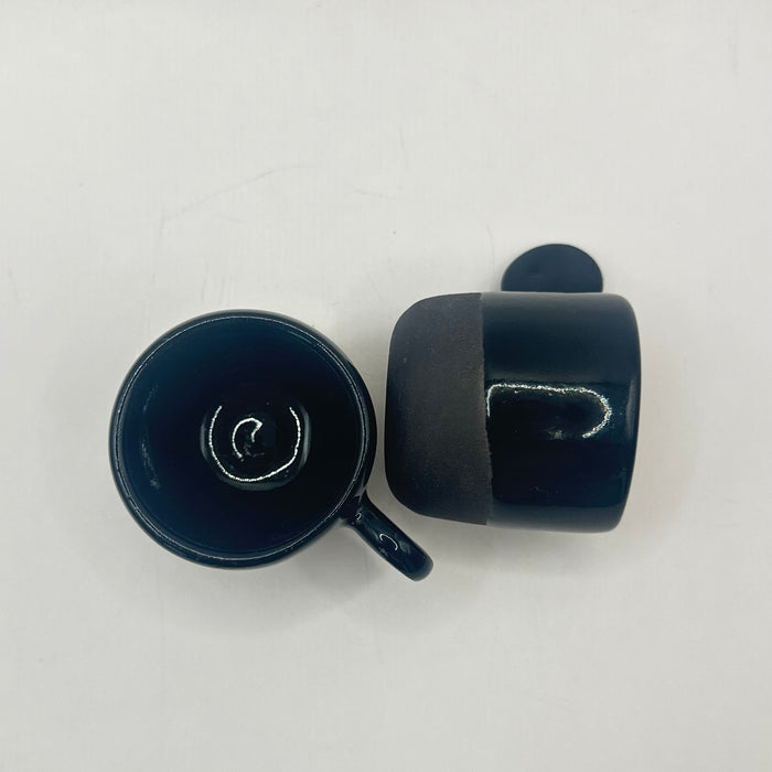 Black coffee cup